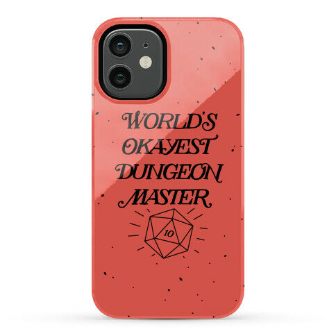 World's Okayest Dungeon Master Phone Case