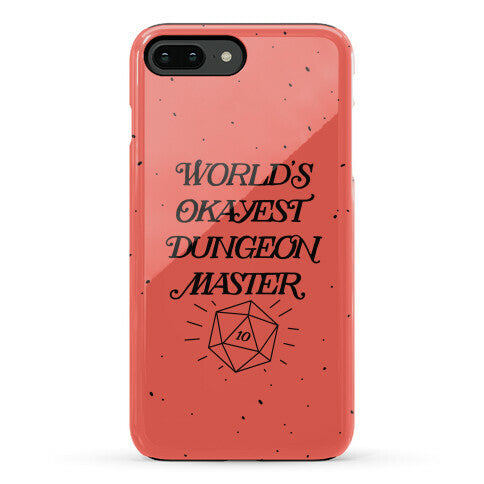World's Okayest Dungeon Master Phone Case