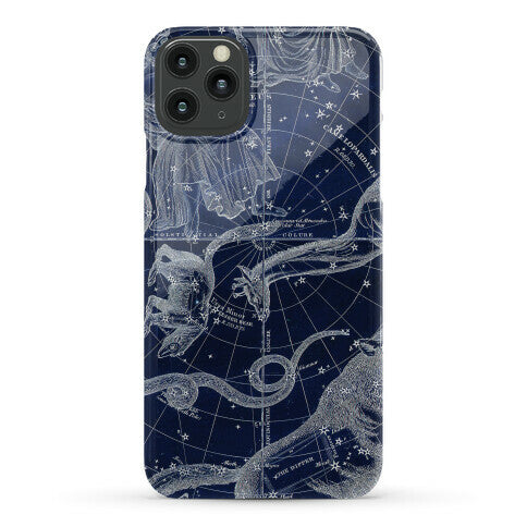 Blue and White Constellations Phone Case