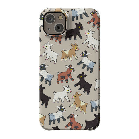 Baby Goats On Baby Goats Pattern Phone Case