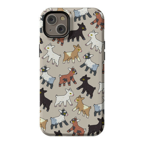 Baby Goats On Baby Goats Pattern Phone Case