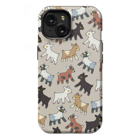 Baby Goats On Baby Goats Pattern Phone Case