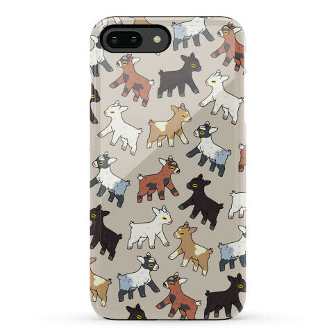 Baby Goats On Baby Goats Pattern Phone Case