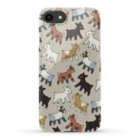 Baby Goats On Baby Goats Pattern Phone Case