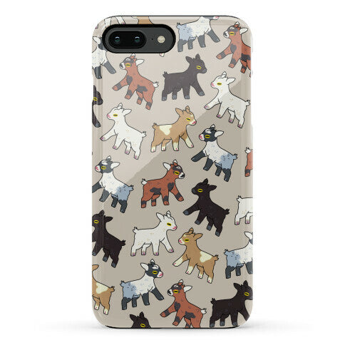 Baby Goats On Baby Goats Pattern Phone Case