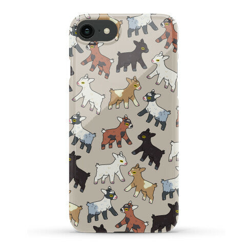 Baby Goats On Baby Goats Pattern Phone Case