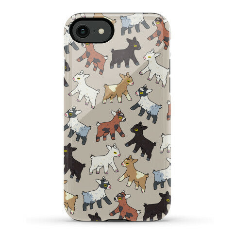 Baby Goats On Baby Goats Pattern Phone Case