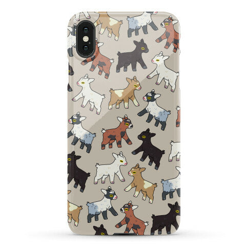 Baby Goats On Baby Goats Pattern Phone Case