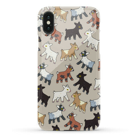 Baby Goats On Baby Goats Pattern Phone Case