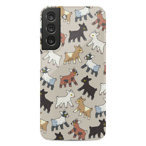 Baby Goats On Baby Goats Pattern Phone Case