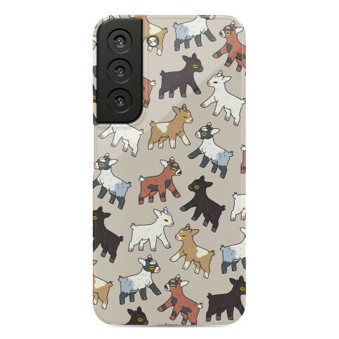 Baby Goats On Baby Goats Pattern Phone Case