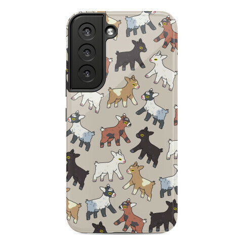 Baby Goats On Baby Goats Pattern Phone Case