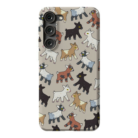 Baby Goats On Baby Goats Pattern Phone Case