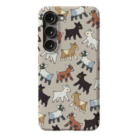 Baby Goats On Baby Goats Pattern Phone Case