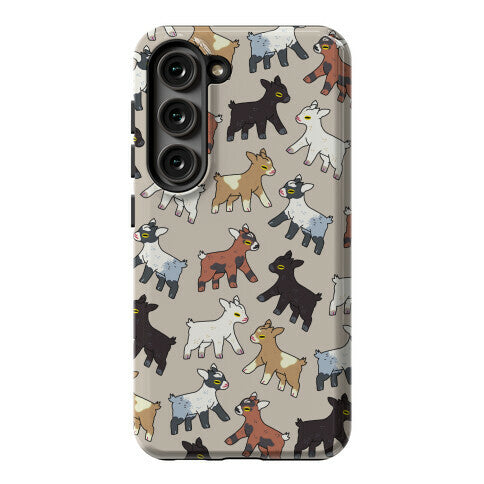 Baby Goats On Baby Goats Pattern Phone Case