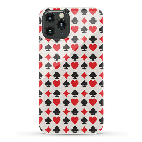 Card Deck Symbols Pattern Phone Case
