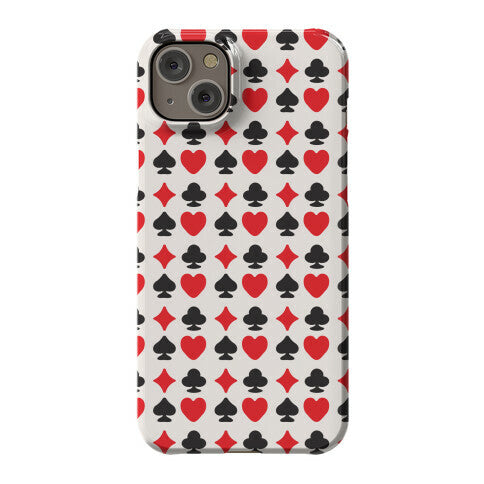Card Deck Symbols Pattern Phone Case