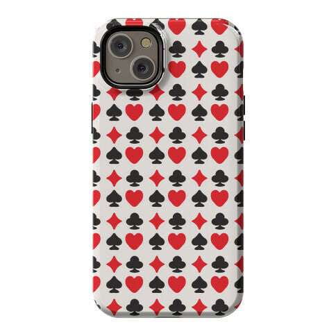 Card Deck Symbols Pattern Phone Case