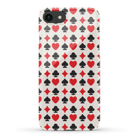 Card Deck Symbols Pattern Phone Case
