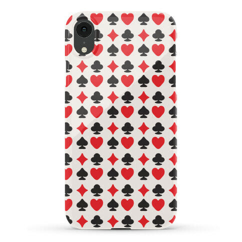 Card Deck Symbols Pattern Phone Case