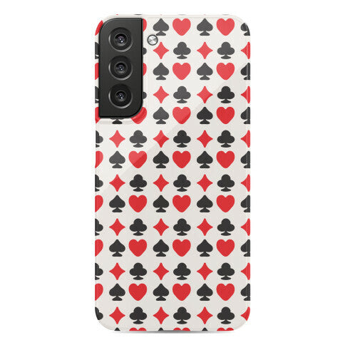 Card Deck Symbols Pattern Phone Case