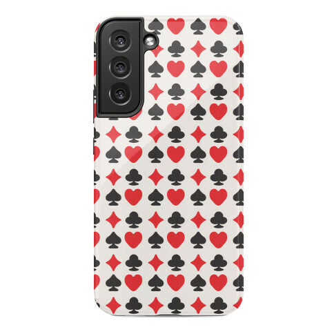 Card Deck Symbols Pattern Phone Case