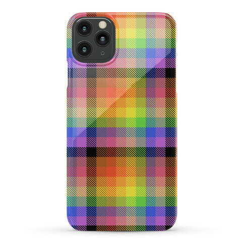 Pride Flag Plaid Phone Case