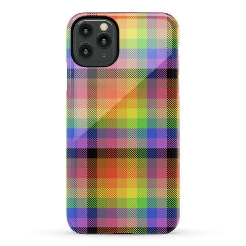 Pride Flag Plaid Phone Case