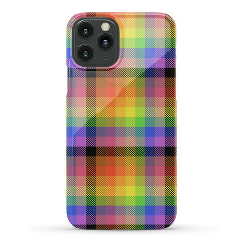 Pride Flag Plaid Phone Case