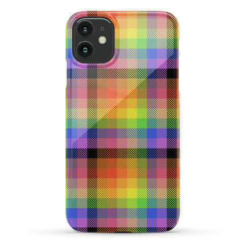Pride Flag Plaid Phone Case