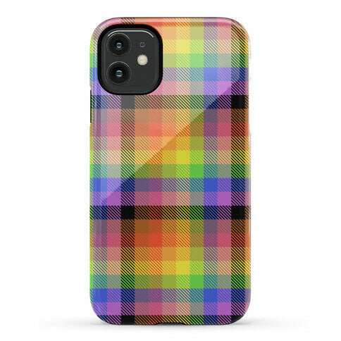 Pride Flag Plaid Phone Case