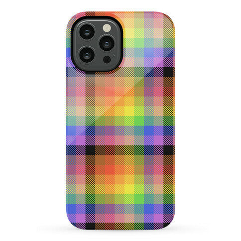 Pride Flag Plaid Phone Case