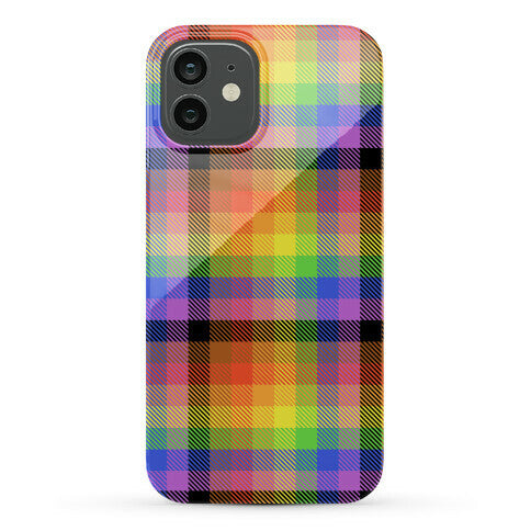 Pride Flag Plaid Phone Case