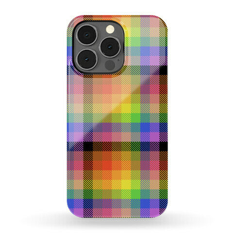 Pride Flag Plaid Phone Case
