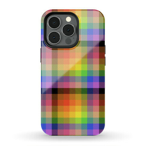 Pride Flag Plaid Phone Case
