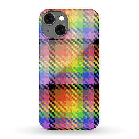 Pride Flag Plaid Phone Case