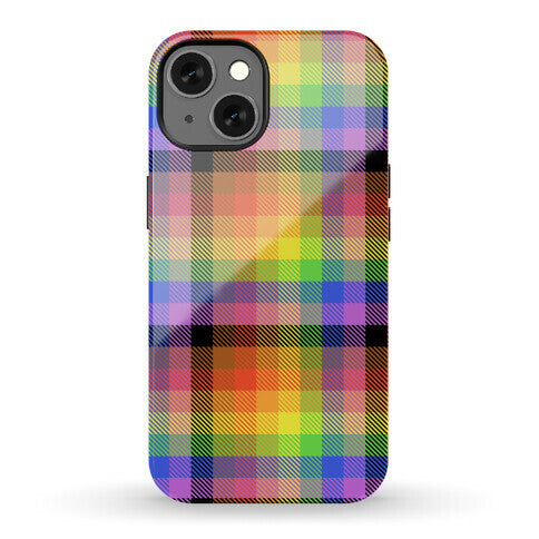 Pride Flag Plaid Phone Case