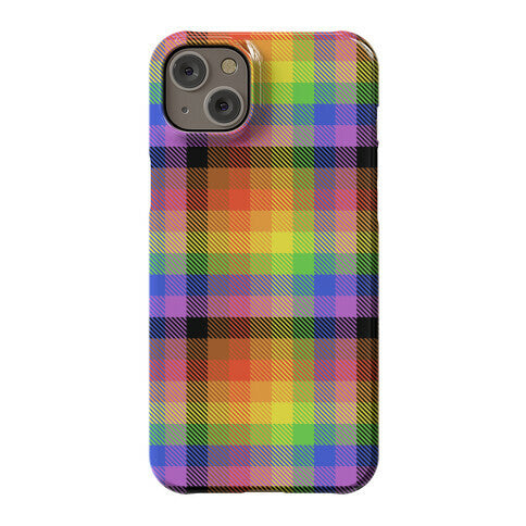 Pride Flag Plaid Phone Case