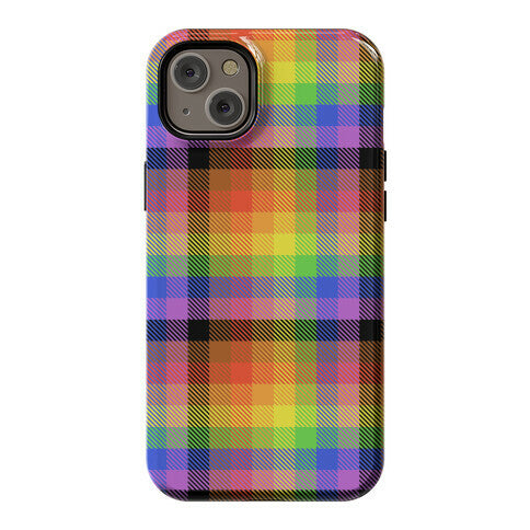 Pride Flag Plaid Phone Case