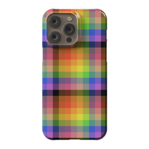 Pride Flag Plaid Phone Case