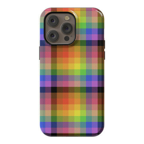 Pride Flag Plaid Phone Case