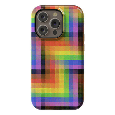Pride Flag Plaid Phone Case