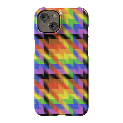 Pride Flag Plaid Phone Case