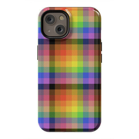 Pride Flag Plaid Phone Case