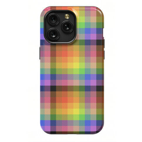 Pride Flag Plaid Phone Case