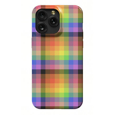 Pride Flag Plaid Phone Case