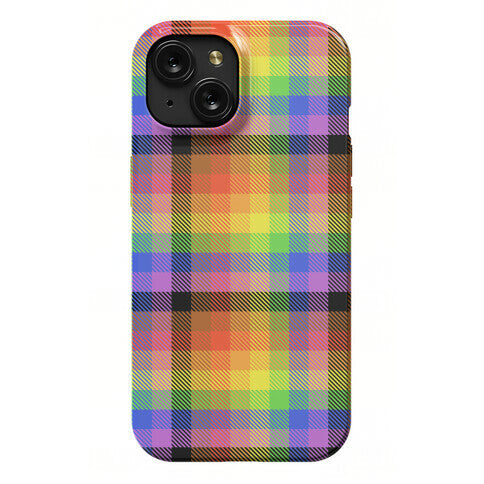 Pride Flag Plaid Phone Case