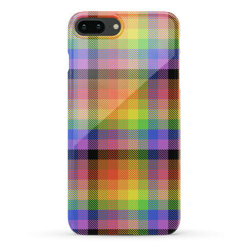 Pride Flag Plaid Phone Case