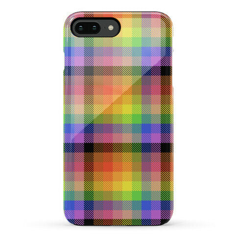 Pride Flag Plaid Phone Case