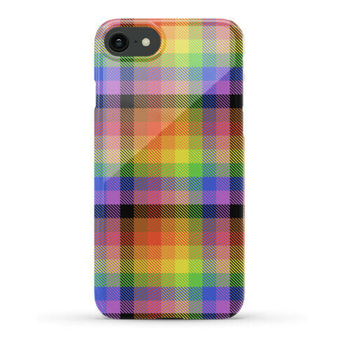Pride Flag Plaid Phone Case